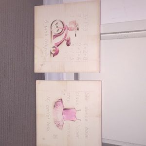 Two cute things to hang up in your kids bedroom